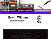 Tablet Screenshot of erwinwijman.nl